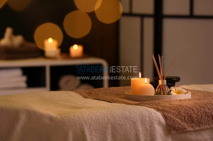 Apartments in a stylish residential complex of comfort class with sea and mountain views in the Ayash-Mersin area 15 