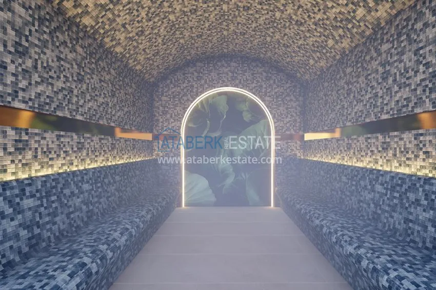 Apartment 1+1 in a complex under construction — Alanya, Avsallar district 10 