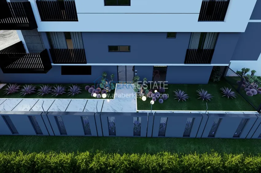 Real estate for residence permit. Two three-room apartments with furniture - Oba district, 200 meters from the sea 10 