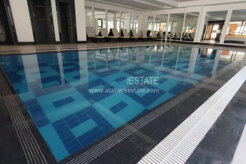 One bedroom apartment with furniture in Gazipasa in a modern complex  10 