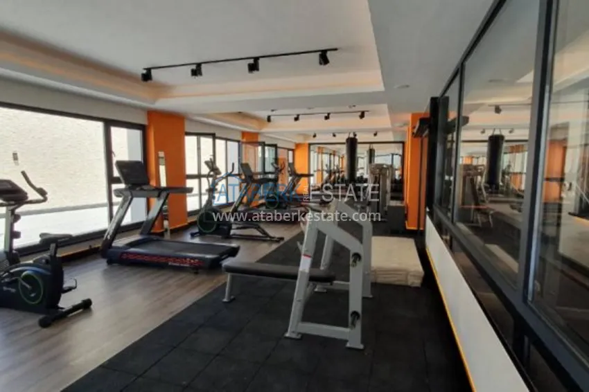 One bedroom apartment with furniture in Gazipasa in a modern complex  11 