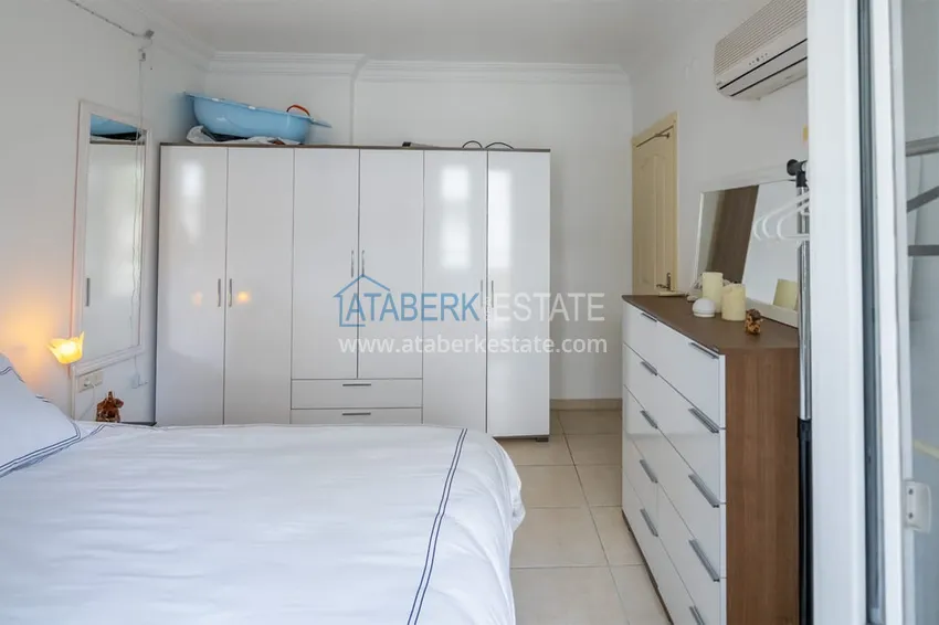 Purchase  Two-bedroom apartment for a residence permit, furnished in a cozy complex - Oba district, Alanya 13 