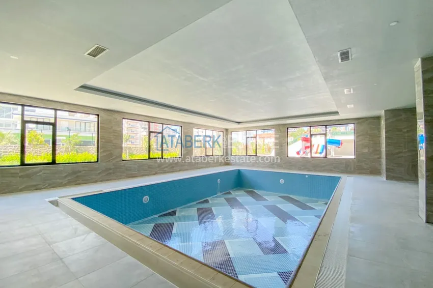 Furnished apartment in Mahmutlar, in a young residential complex  14 