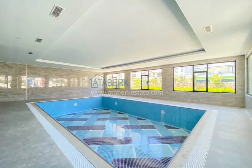 Furnished apartment in Mahmutlar, in a young residential complex  15 