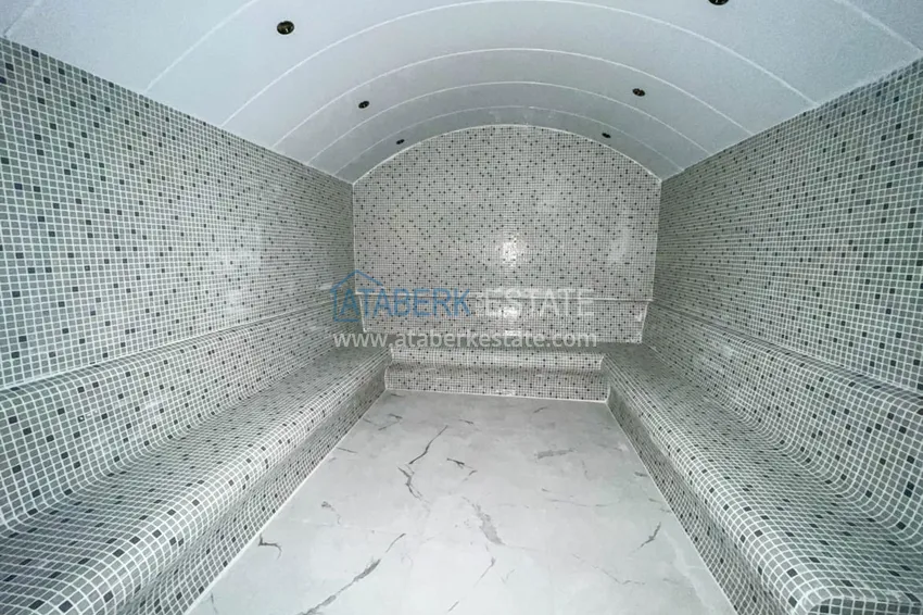 Furnished apartment in Mahmutlar, in a young residential complex  17 