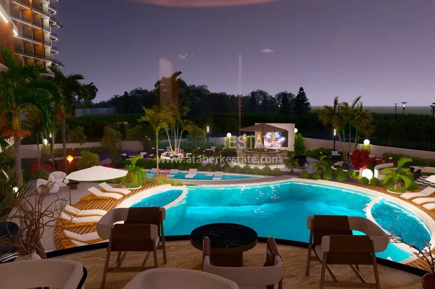 New buildings in Alanya! Finished apartment in Oba 20 