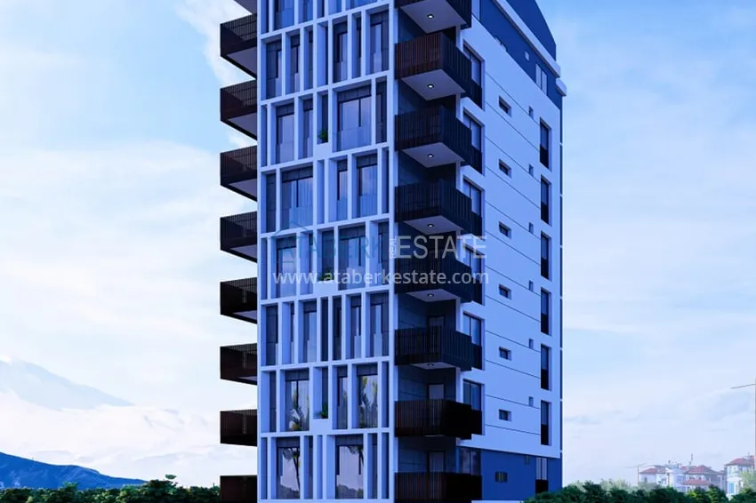 Real estate under construction suitable for citizenship and residence permits — Antalya, Muratpasa, Yildiz 1 