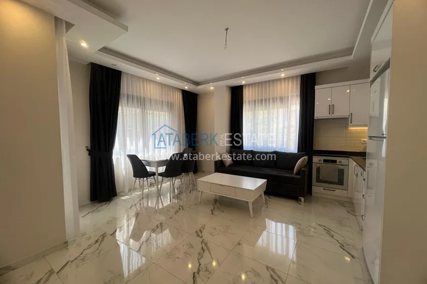 Purchase  Turnkey one-bedroom apartment in the center of Alanya — Keykubat beach area  1 