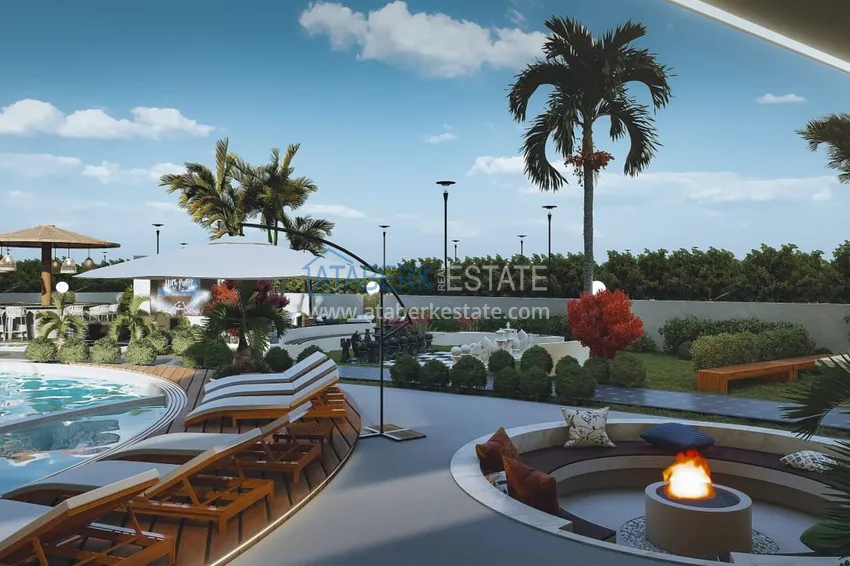 New buildings in Alanya! Finished apartment in Oba 23 