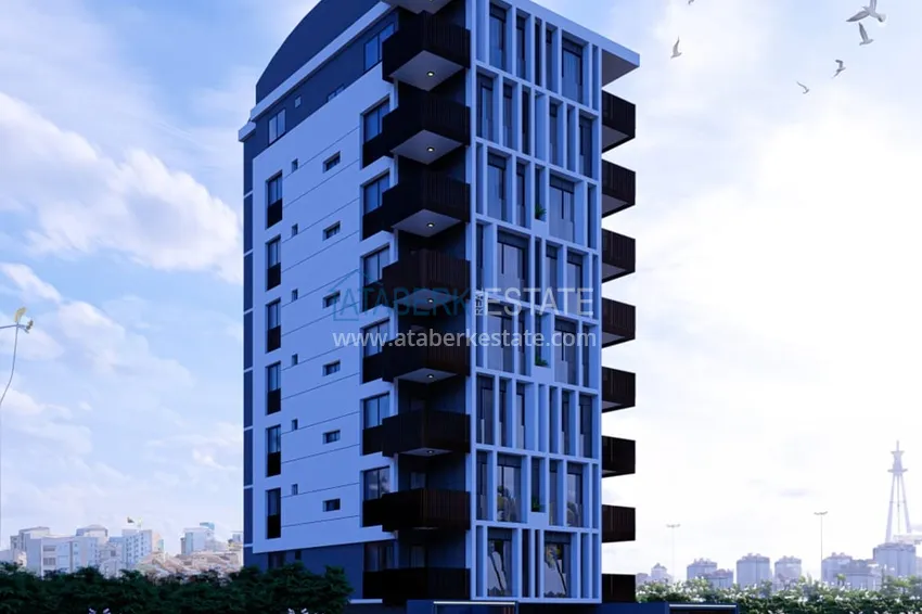 Real estate under construction suitable for citizenship and residence permits — Antalya, Muratpasa, Yildiz 2 