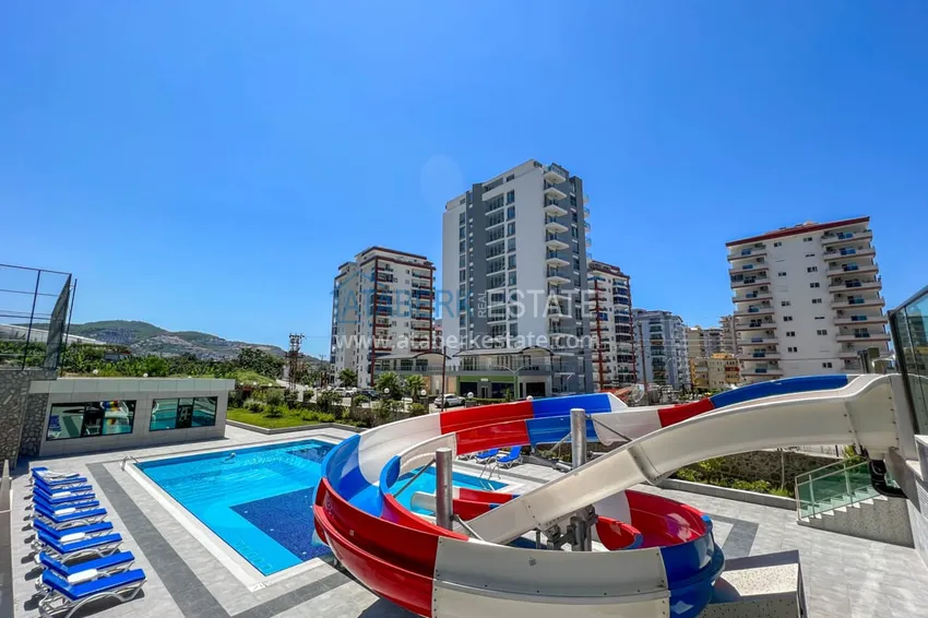 Furnished apartment in Mahmutlar, in a young residential complex  2 