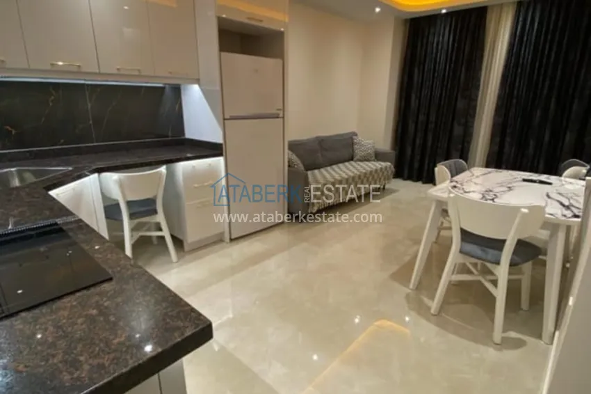 Purchase  One bedroom apartment with furniture in Gazipasa in a modern complex  2 
