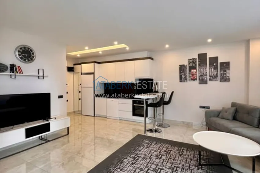 Purchase  Two-room apartment "turnkey" in the center of Alanya - Cleopatra beach area 3 