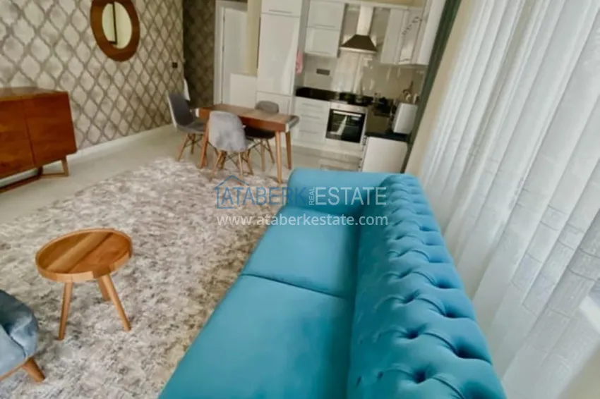 Purchase  One bedroom apartment with a modern interior in the center of Alanya — 400 meters from Cleopatra Beach  3 