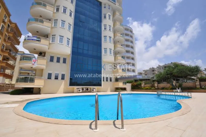 Linear apartment 3+1 on the first coastline in Tosmur area. The property is suitable for residence permit  3 