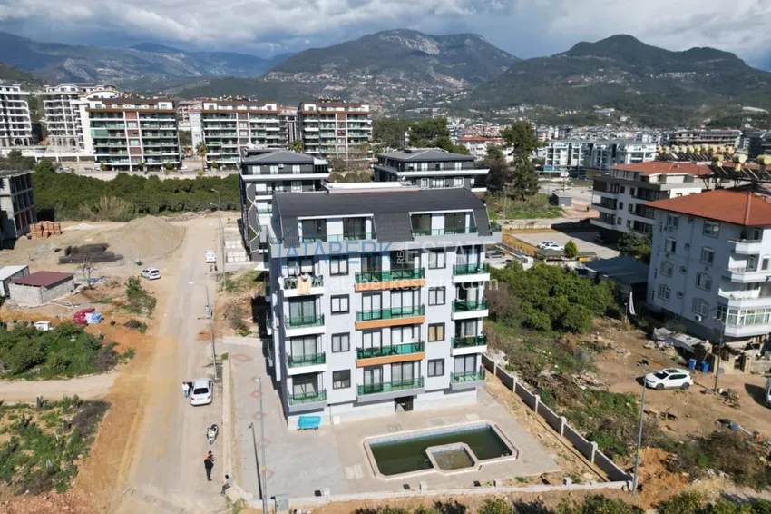 Apartment 1+1 furnished in a modern complex, Oba district - Alanya  3 