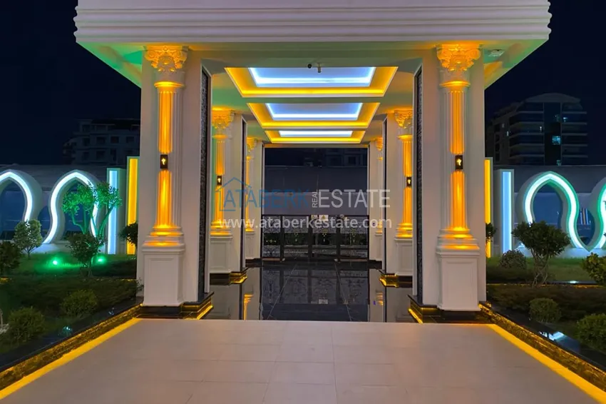 One bedroom apartment with furniture in Gazipasa in a modern complex  3 