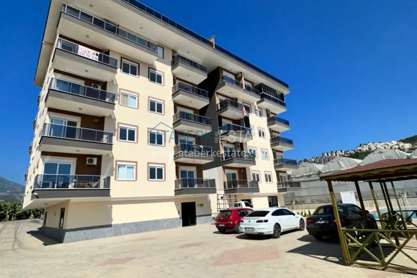 Finished 1+1 apartment in a new building — Alanya, Kargicak district 6
