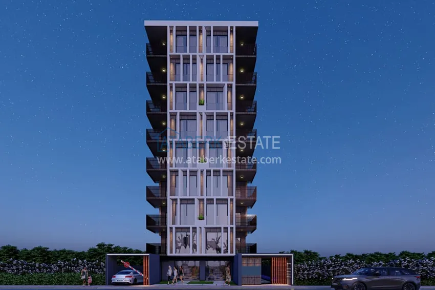 Real estate under construction suitable for citizenship and residence permits — Antalya, Muratpasa, Yildiz 4 