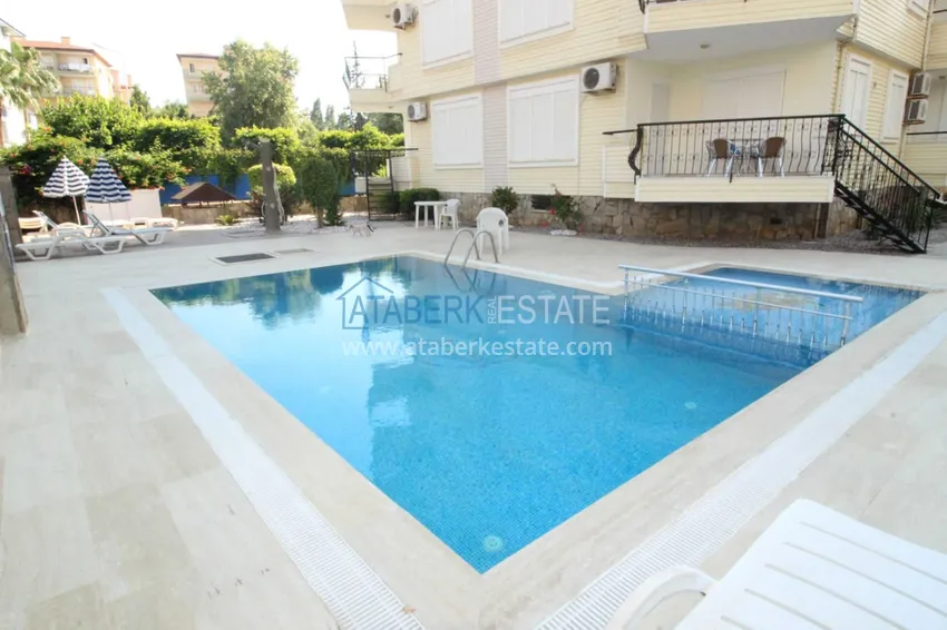 Two-bedroom apartment for a residence permit, furnished in a cozy complex - Oba district, Alanya 5 