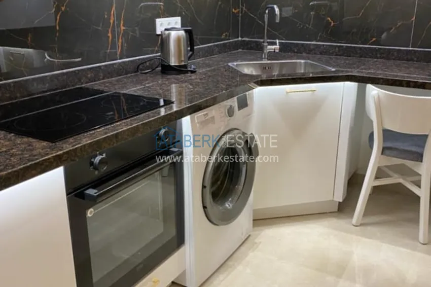 Purchase  One bedroom apartment with furniture in Gazipasa in a modern complex  4 