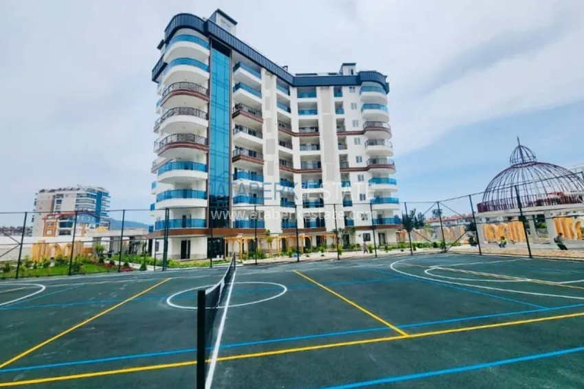 One bedroom apartment with furniture in Gazipasa in a modern complex  5 