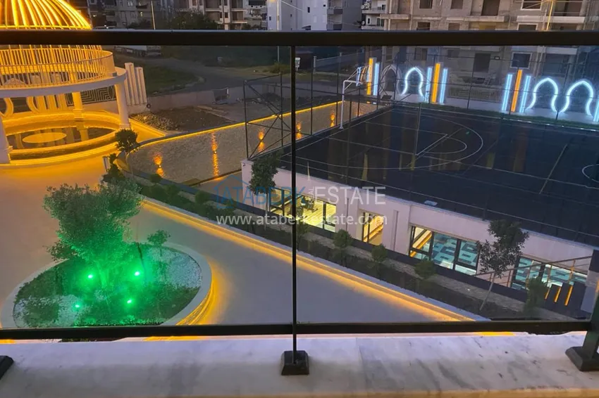 Purchase  One bedroom apartment with furniture in Gazipasa in a modern complex  6 