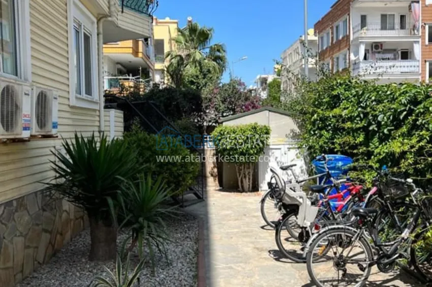 Two-bedroom apartment for a residence permit, furnished in a cozy complex - Oba district, Alanya 7 