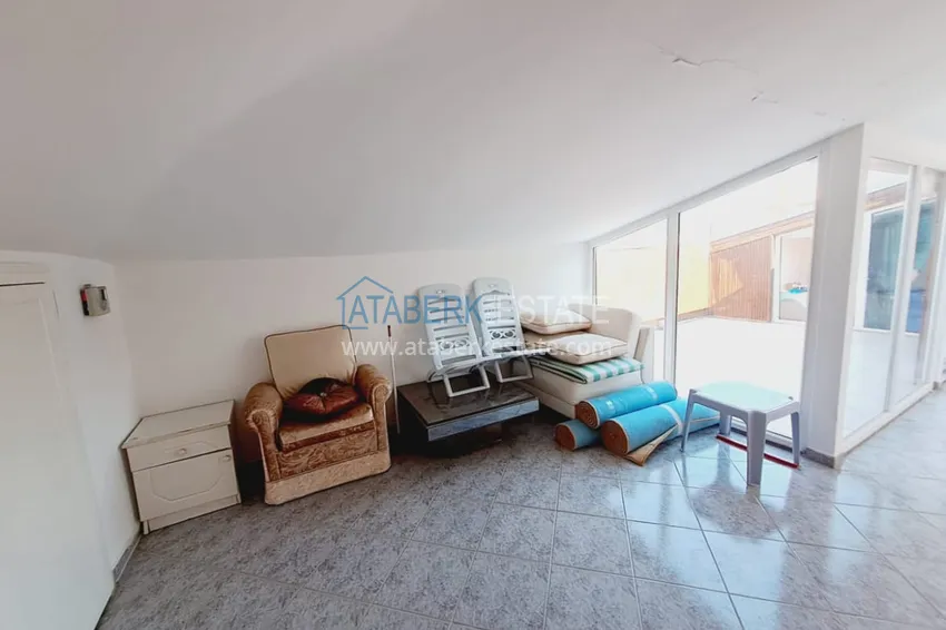 Apartment 2+1 with furniture in the heart of Alanya - the area of the historical fortress 6 