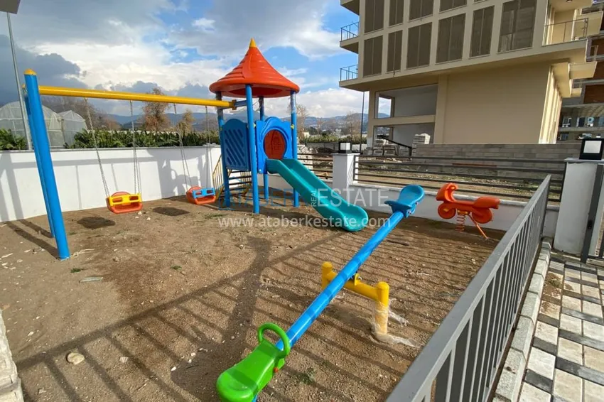 Finished 1+1 apartment in a new building — Alanya, Kargicak district 9