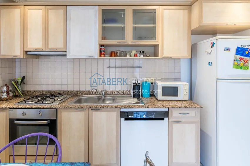 Purchase  Two-bedroom apartment for a residence permit, furnished in a cozy complex - Oba district, Alanya 8 