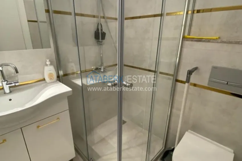 Purchase  One bedroom apartment with furniture in Gazipasa in a modern complex  9 