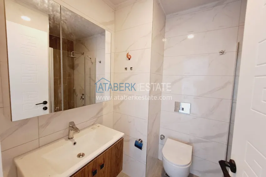 Purchase One bedroom apartment with finishing from the owner - new building, Avsallar, Alanya 9 