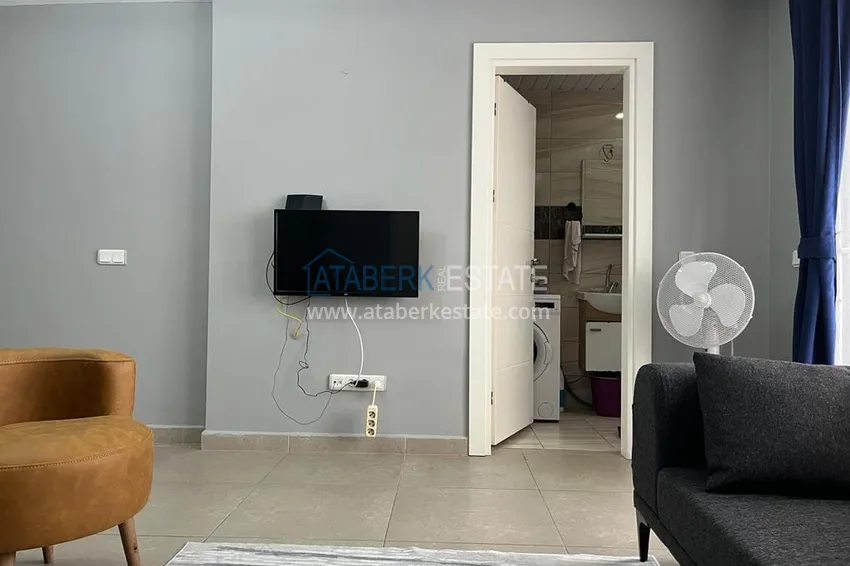 Purchase  Furnished one-bedroom apartment 300 meters from the sea - Alanya center, Cleopatra beach area  8 