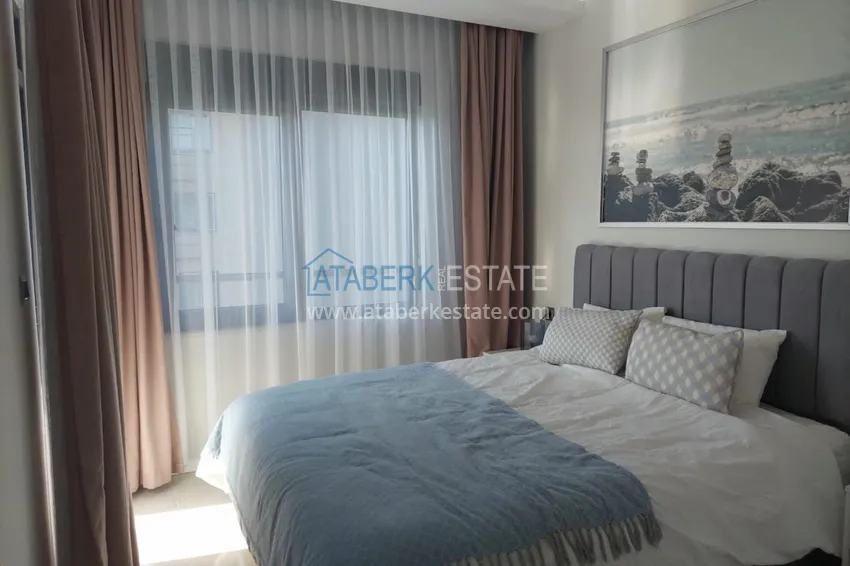 Purchase  Furnished one-bedroom apartment in Avsallar area. New buildings in Alanya 16 