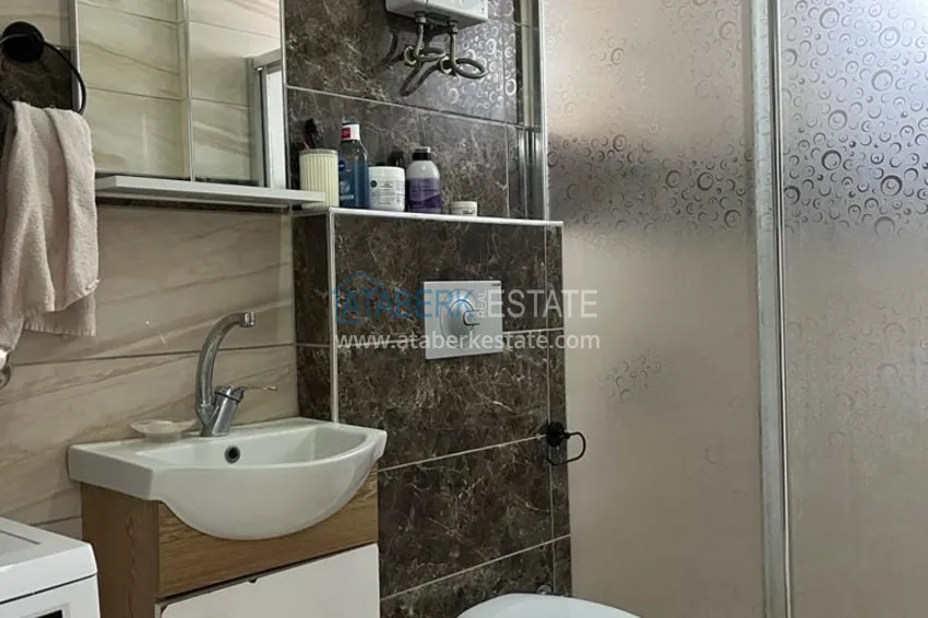 Purchase  Furnished one-bedroom apartment 300 meters from the sea - Alanya center, Cleopatra beach area  13 