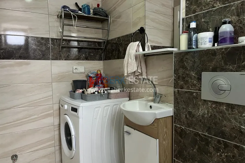 Purchase  Furnished one-bedroom apartment 300 meters from the sea - Alanya center, Cleopatra beach area  14 