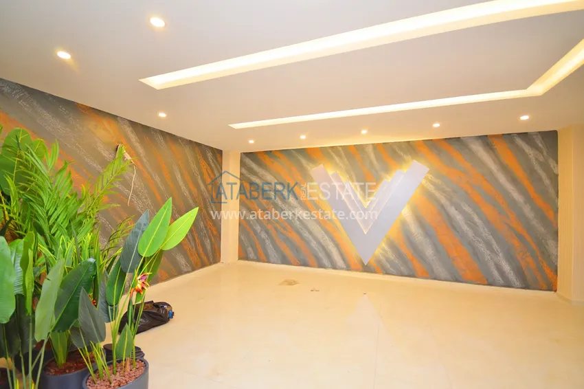 Super price! Apartments with fine finishing and sea views in a new luxury complex - Alanya, Avsallar district 19 