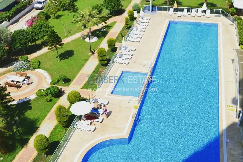 Purchase 1+1 apartment with furniture and a glazed balcony 450 meters from the sea — Mahmutlar, Alanya 17 