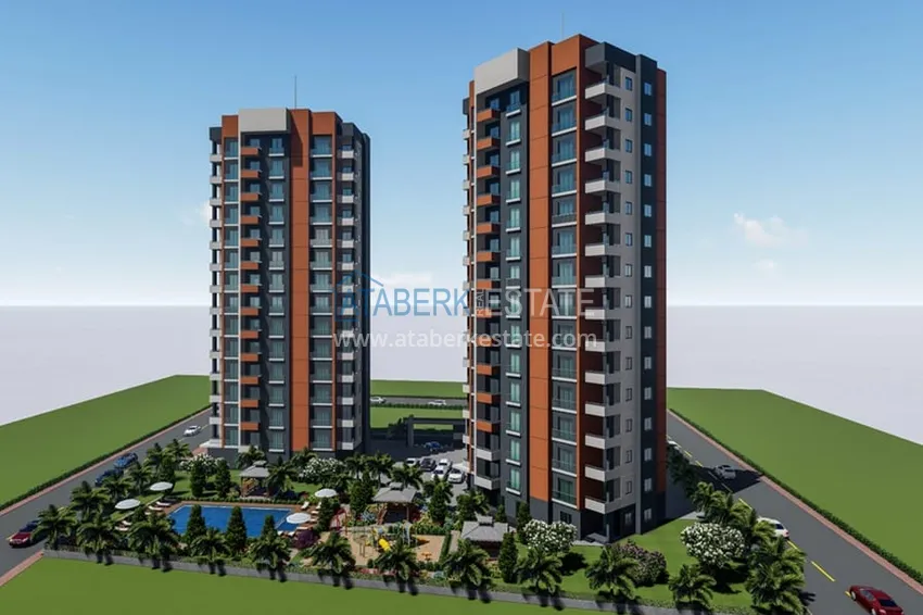 Apartments in a new residential complex in Mezitli-Mersin area 1