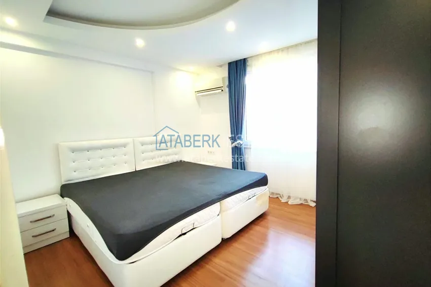 Purchase 1+1 apartment with furniture and a glazed balcony 450 meters from the sea — Mahmutlar, Alanya 19 