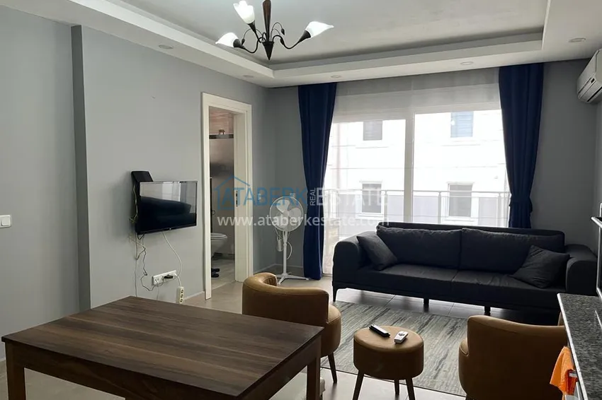 Purchase  Furnished one-bedroom apartment 300 meters from the sea - Alanya center, Cleopatra beach area  2 