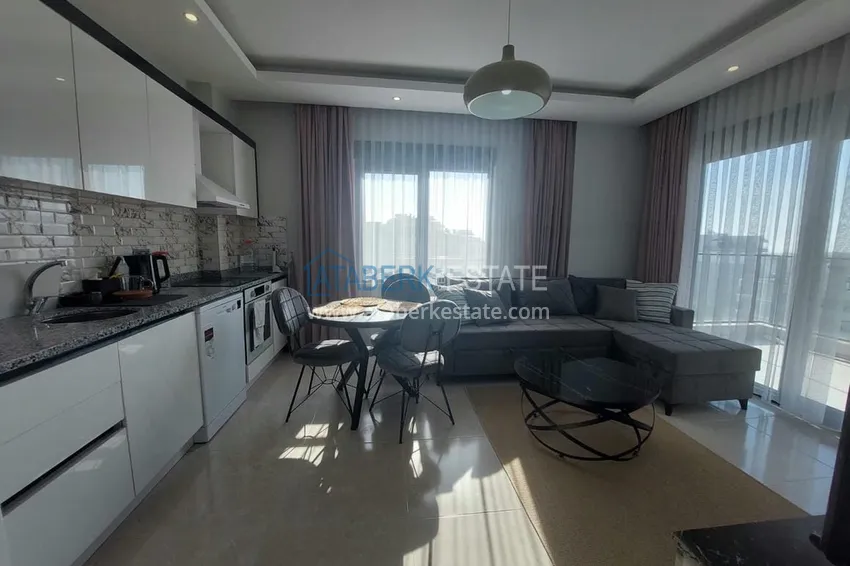 Purchase  Furnished one-bedroom apartment in Avsallar area. New buildings in Alanya 6 