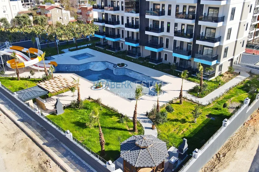 Super price! Apartments with fine finishing and sea views in a new luxury complex - Alanya, Avsallar district 7 
