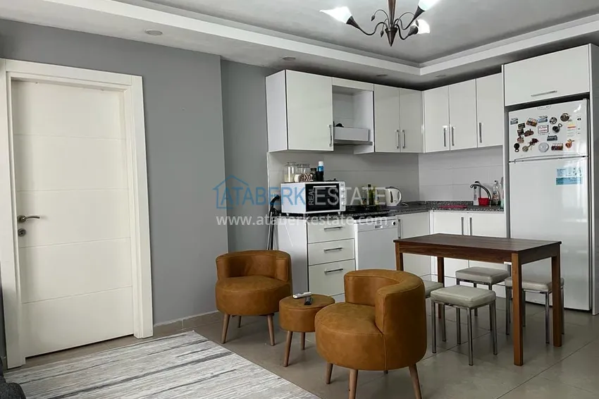 Purchase  Furnished one-bedroom apartment 300 meters from the sea - Alanya center, Cleopatra beach area  4 
