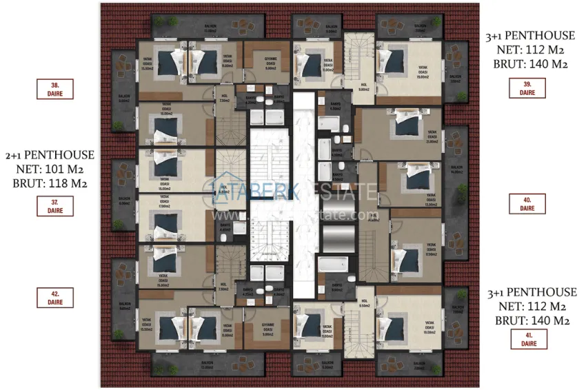 Buy cheap Exclusive residential complex in the center of Alanya 2 