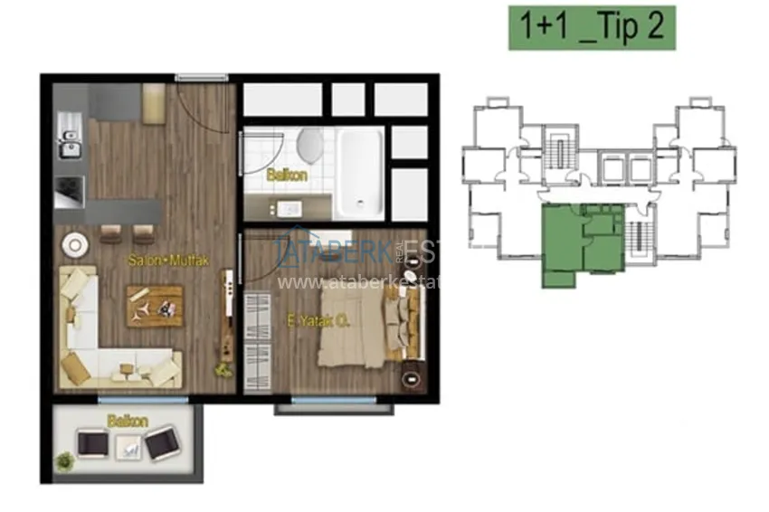 Buy cheap Apartments in a new residential complex in Mezitli-Mersin area 1