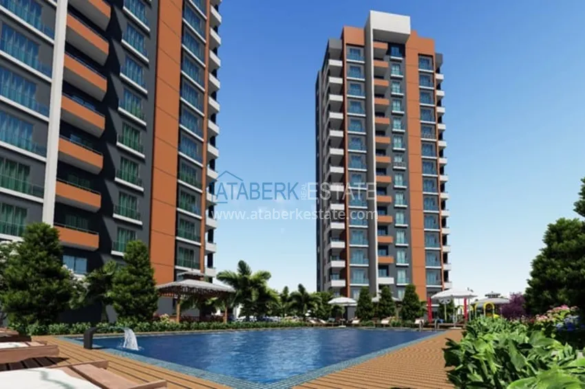 Apartments in a new residential complex in Mezitli-Mersin area 5