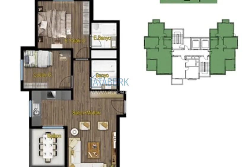 Buy cheap Apartments in a new residential complex in Mezitli-Mersin area 2