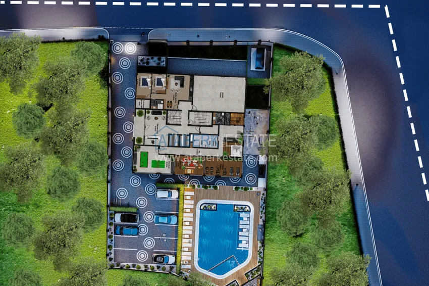 Buy cheap Exclusive residential complex in the center of Alanya 5 